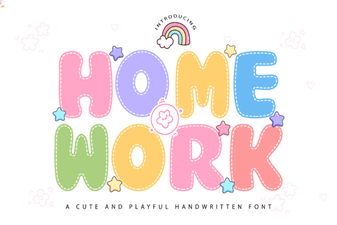 Make Homework Fun with Creative Fonts