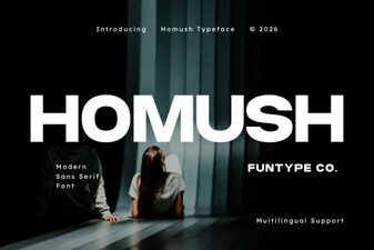 Homush Font Design: Crafting Creative Web Projects